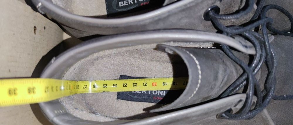 Теплые ботинки Bertoni Италия Кожа