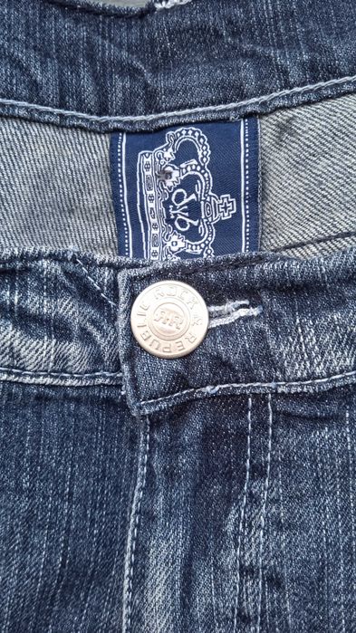 Victoria beckham Jeansy Straight Leg spodnie 31 made in usa dla dżagi