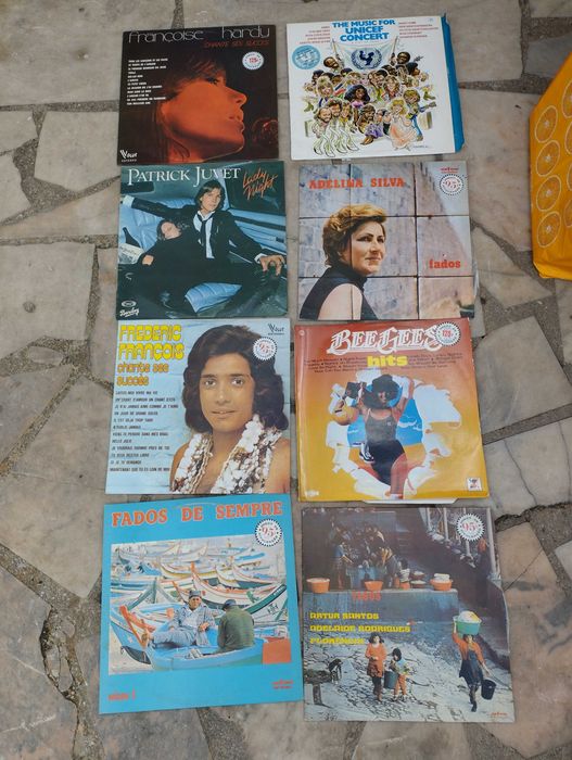 Vários discos vinil