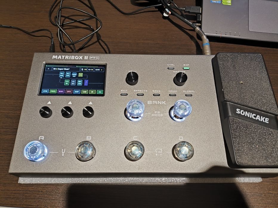 Pedaleira Matribox 2 Pro multi efeitos