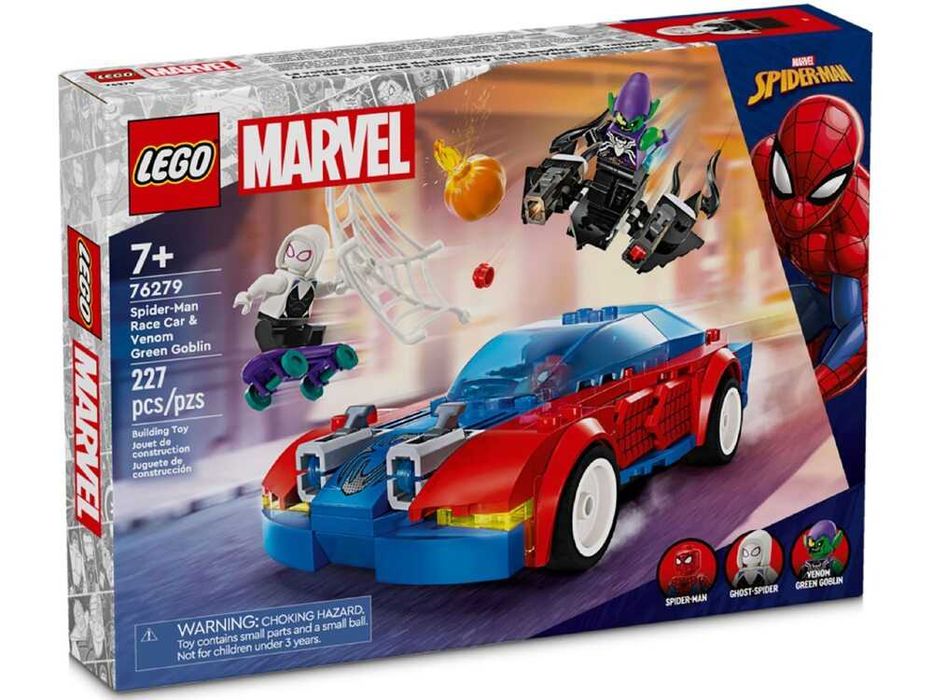 Новий Lego 76279 Marvel Spider-Man Race Car & Venom Green Goblin