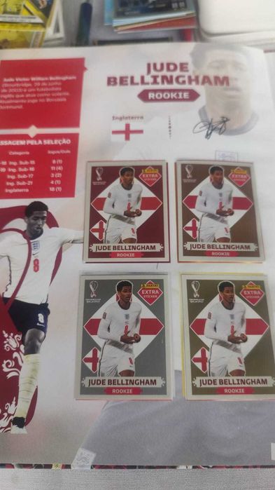 Caderneta Especial com todos os Cromos Legends mundial 2022 catar