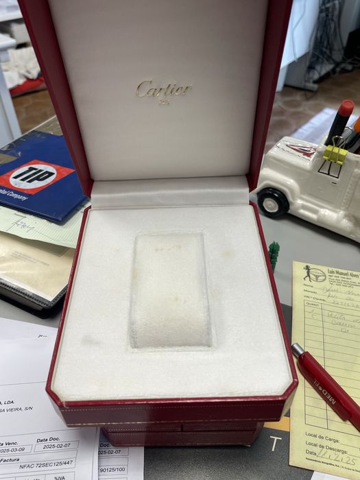 Caixas cartier dois modelos