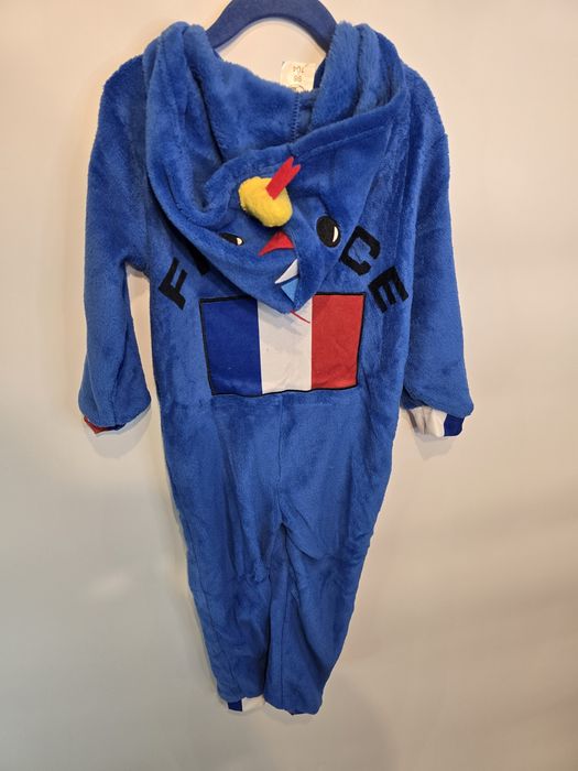 Strój przebranie piżama France 98 - 104 karnawał