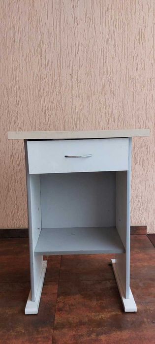 Офісна тумба / Приліжкова тумбочка (Біла)
