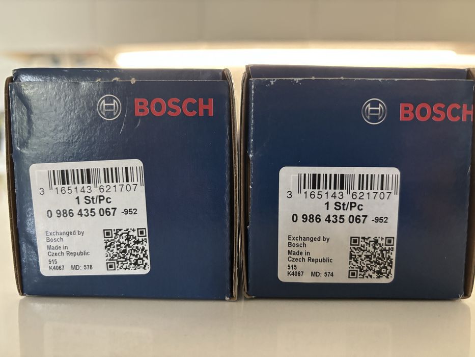 2 Injetores Bosch Reconstruídos (Novos/Selados) Mercedes-Benz