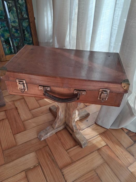 Mesa de apoio mala vintage