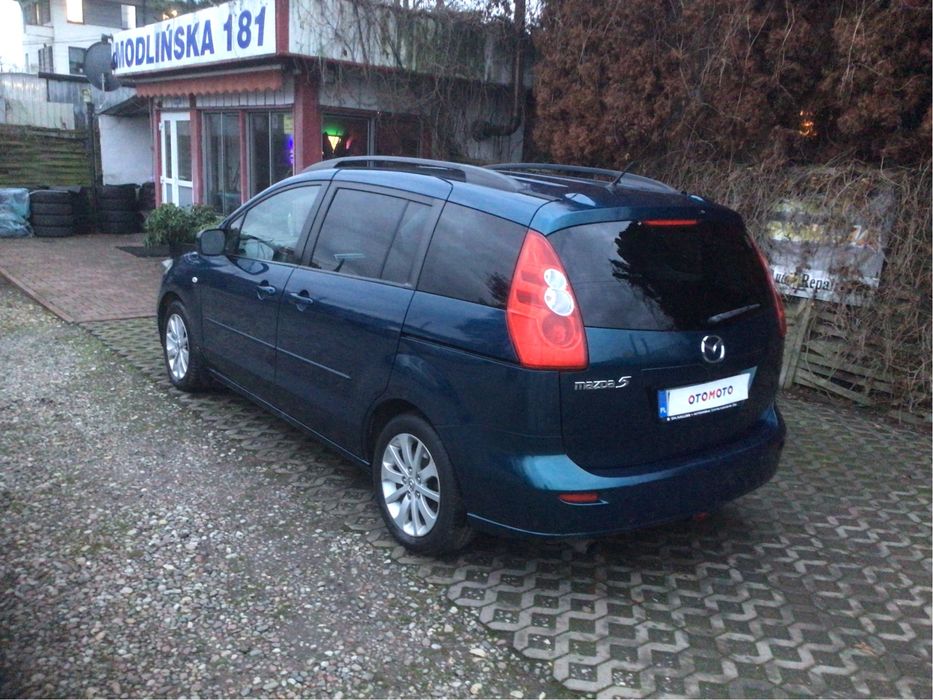Mazda 5 z Gazem 7 osobowa