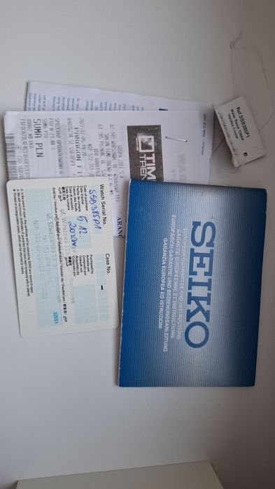 Zegarek Seiko Chronograf model SSB 385