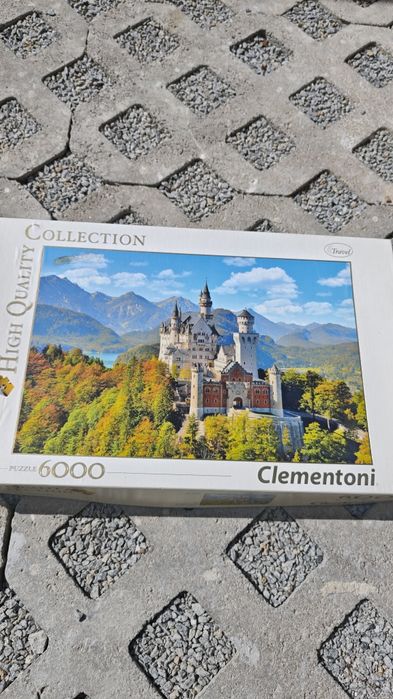 Puzzle clementoni 6000 peças