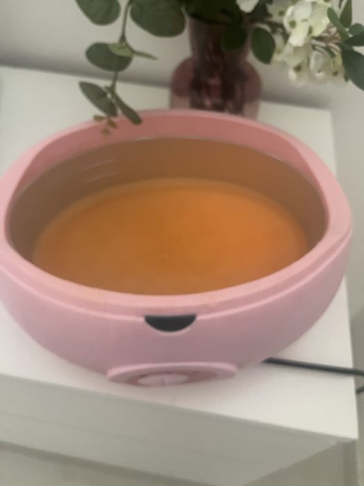 Panela parafina rosa