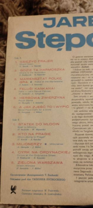 Księżyc Frajer Jarema Stępowski - winyl
