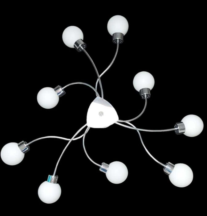 Lampa sufitowa szklana