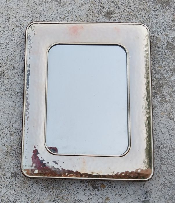 Espelho, moldura em prata 925.