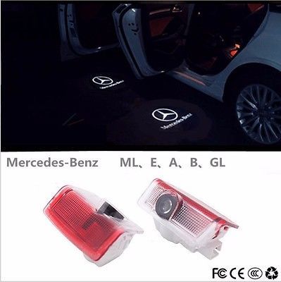 Projetor Led luz de cortesia logótipo Mercedes série E carroçaria w212