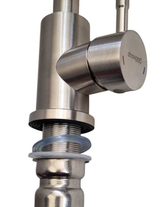 СУПЕР НЕРЖАВЕЙКА Смеситель/змішувач/кран для кухни с гибкими шлангами