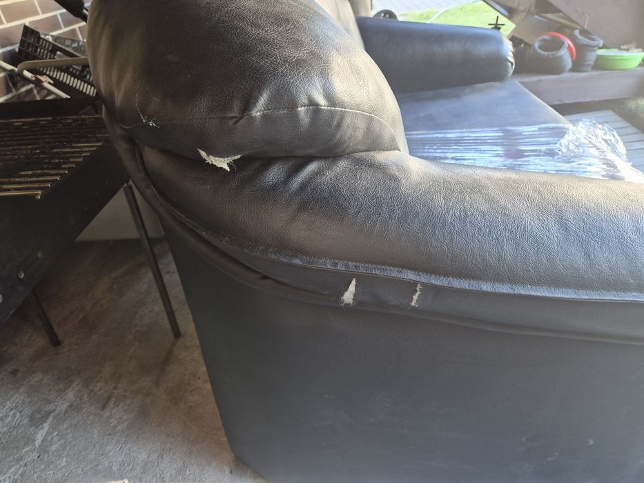 Sofa 2osobowa czarna