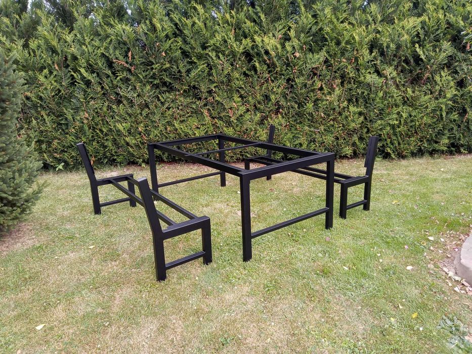 Ławki ogrodowe stół komplet