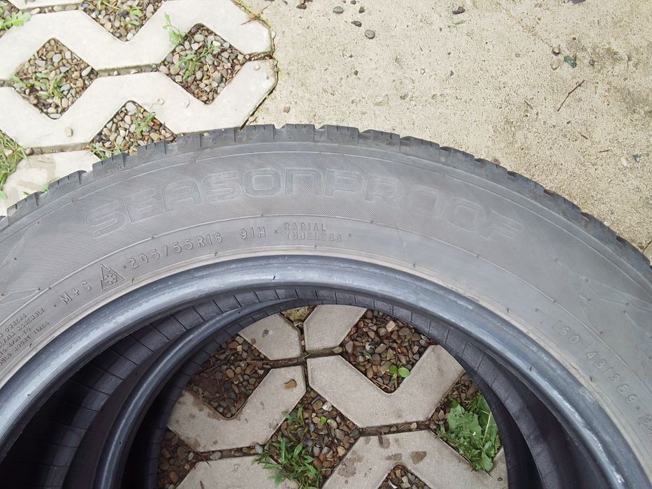 Cena za 2 Opony wielosezonowe 205/55r16 NOKIAN 2020r 6mm