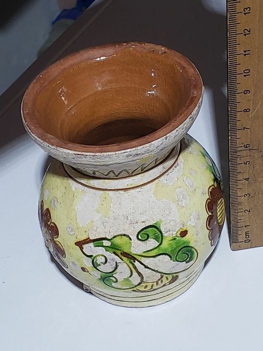 Чайний сервіз,майоліка,українська тематика.