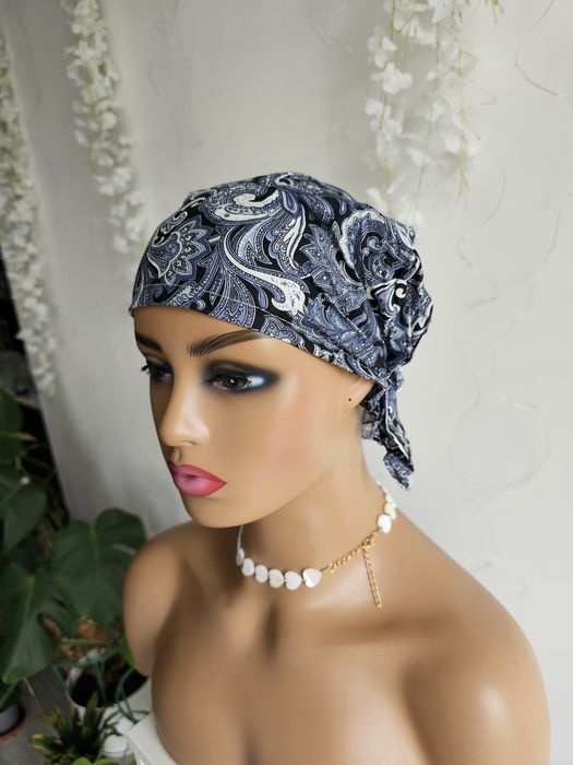 Turban Ania czapka chustka na głowę po chemii po chemioterapi Ania