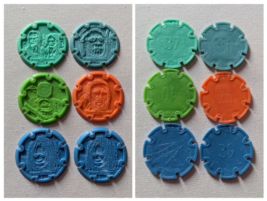 Картки, фішки #Люкс, жетони #tmnt / cowabunga