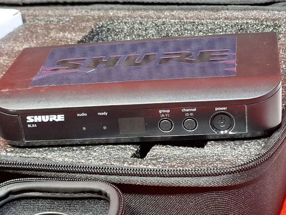 Mikrofon bezprzewodowy SHURE BLX z bodypackiem i mikrofonem nagłownym
