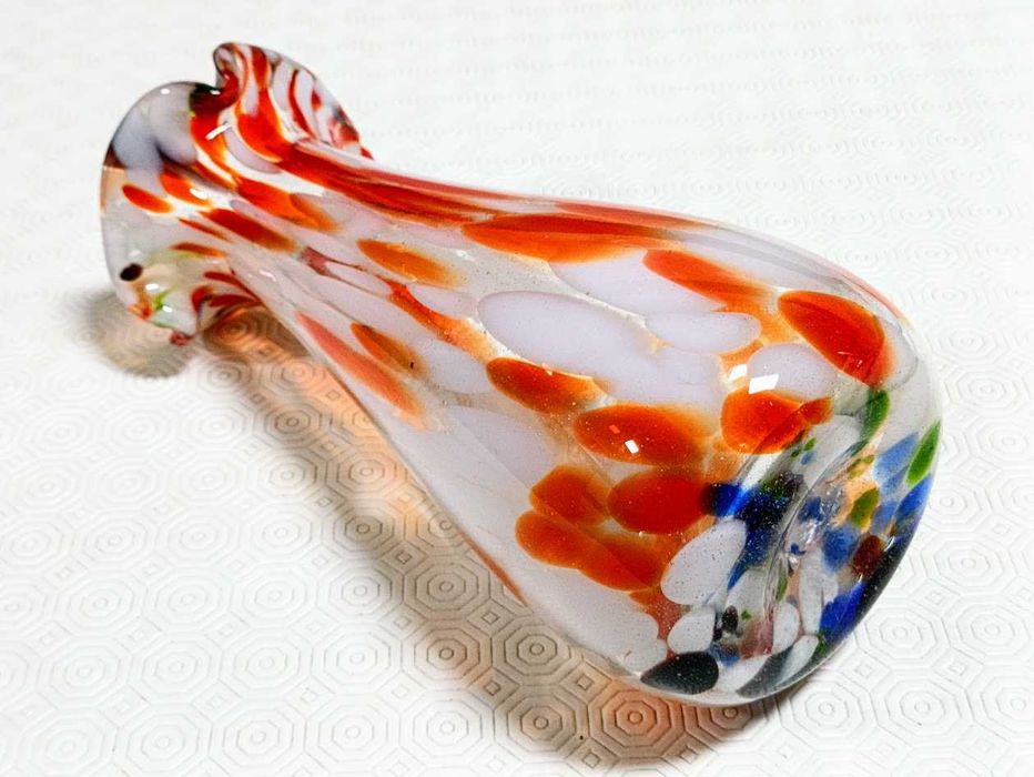 Jarra multicolor em vidro de Murano Itália