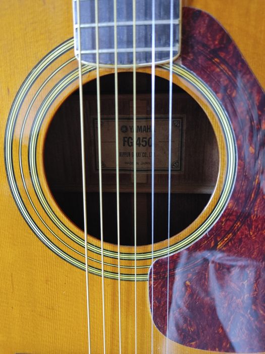 Yamaha FG450 Japan Green Label gitara akustyczna Dreadnought 1972