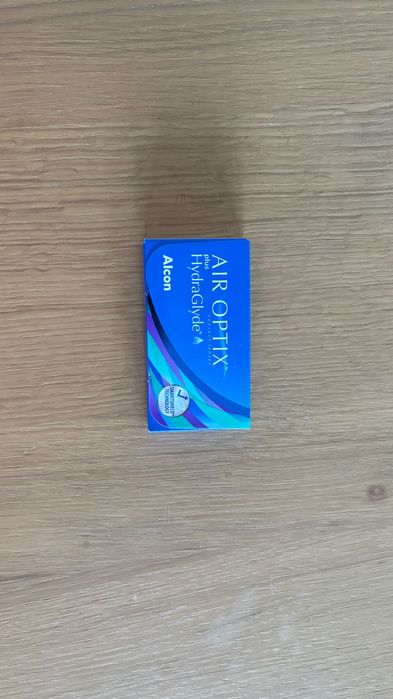 Soczewki air optix hydraglyde 6 szt moc: -2,5