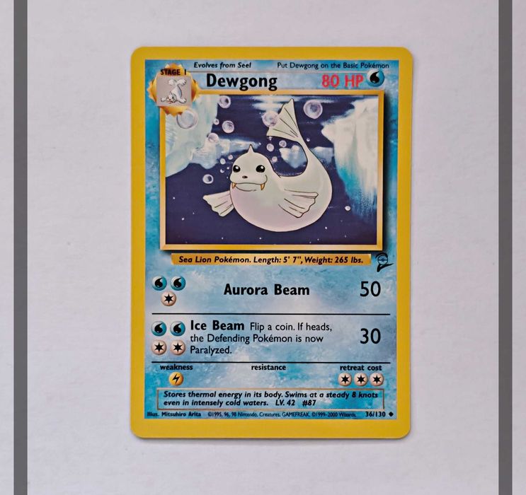 Dewgong 36/130 Base Set 2 Pokemon ENG-NM