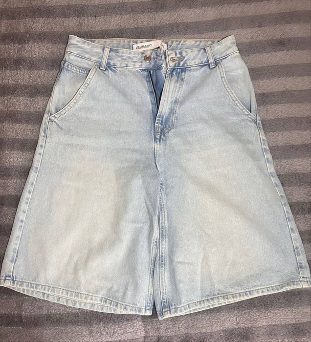 шорти бермуди голубі