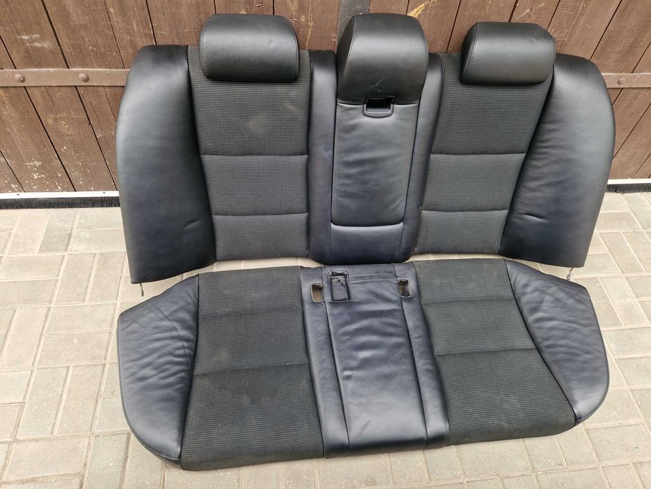 BMW 5 E60 M PAKIET Fotele SPORTY Kanapa Alcantara Skóra Boczki KPL