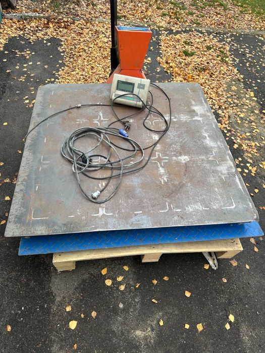 Платформні ваги ДНЕПРОВЕС ВПД-12/12-1 | вантажні | до 1000 кг