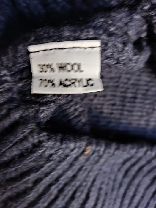 Kamizelka  z golfem grubym wzorem