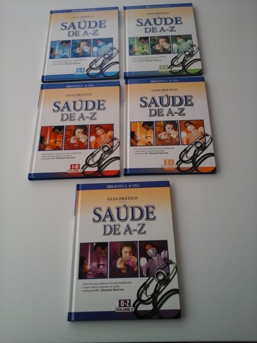 Guia Prático de Saúde de A-Z (5 Volumes)