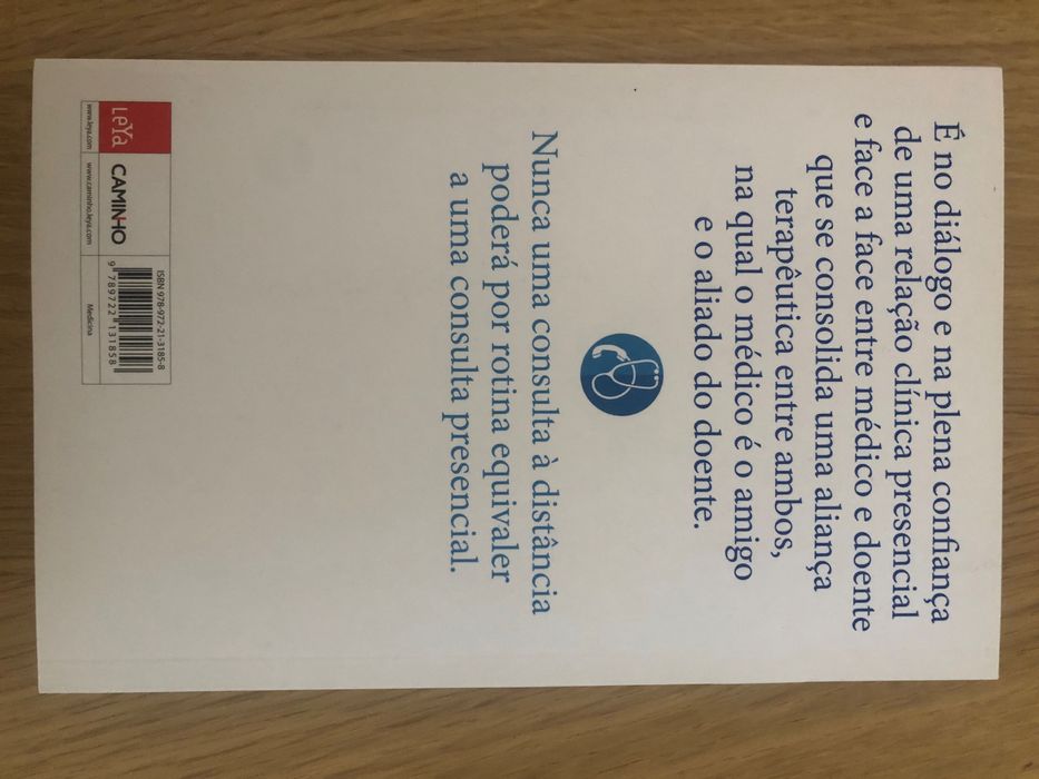 Livro “consultas médicas: presenciais ou à distância?” (Novo)