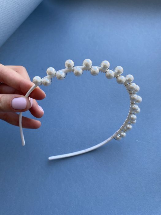 Обруч з перлинок