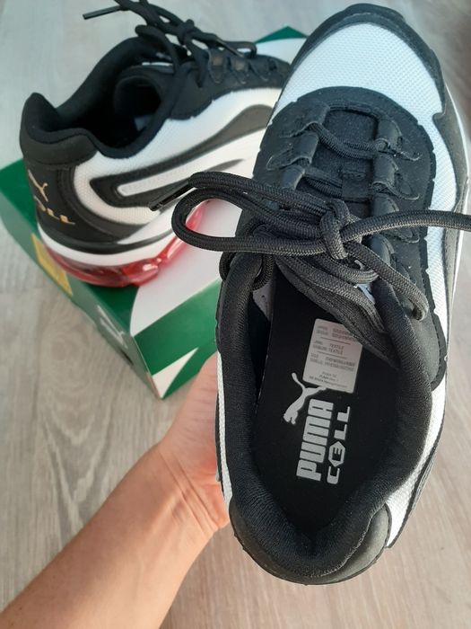 Okazja Adidasy puma sneakers czarne białe Nowe z metkami