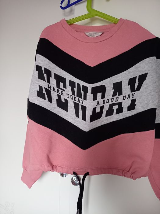 Bluza cieplejsza dla dziewczynki H&M roz 134/140