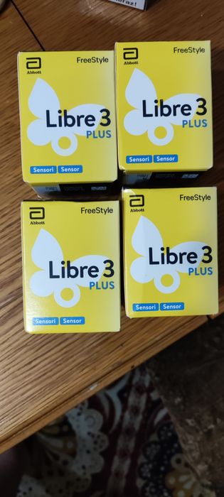4x (cztery sztuki) Sensor ów Freestyle Libre 3 Plus