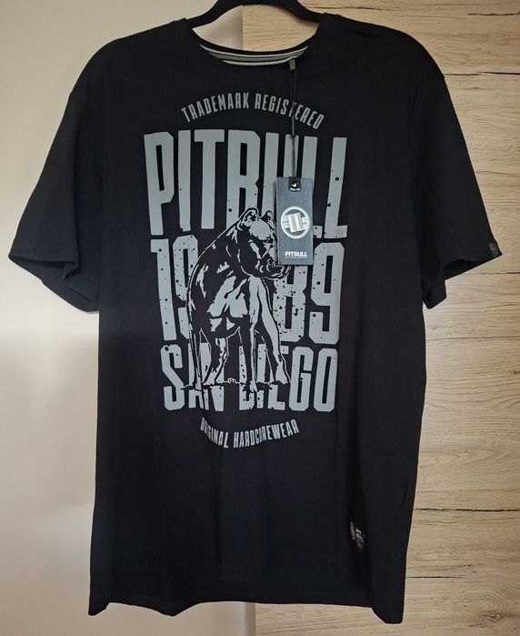 Nowa koszulka SAN DIEGO DOG -czarna L
