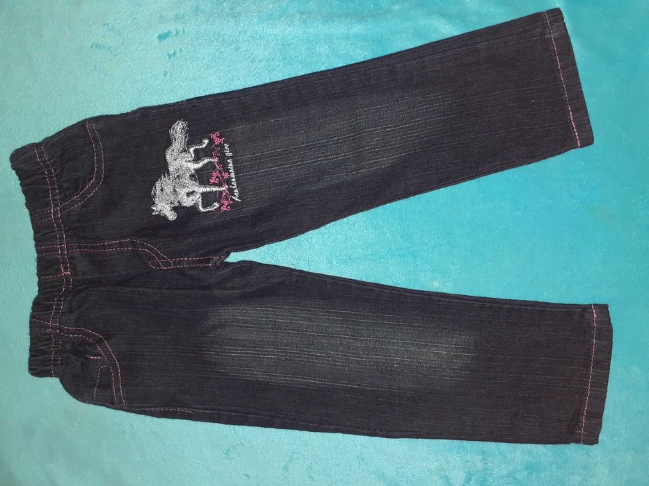 Штани джинсові та спортивні для дівчинки на 6-12міс, 1-2, 3 роки