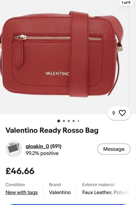 Сумочка Valentino яскрава