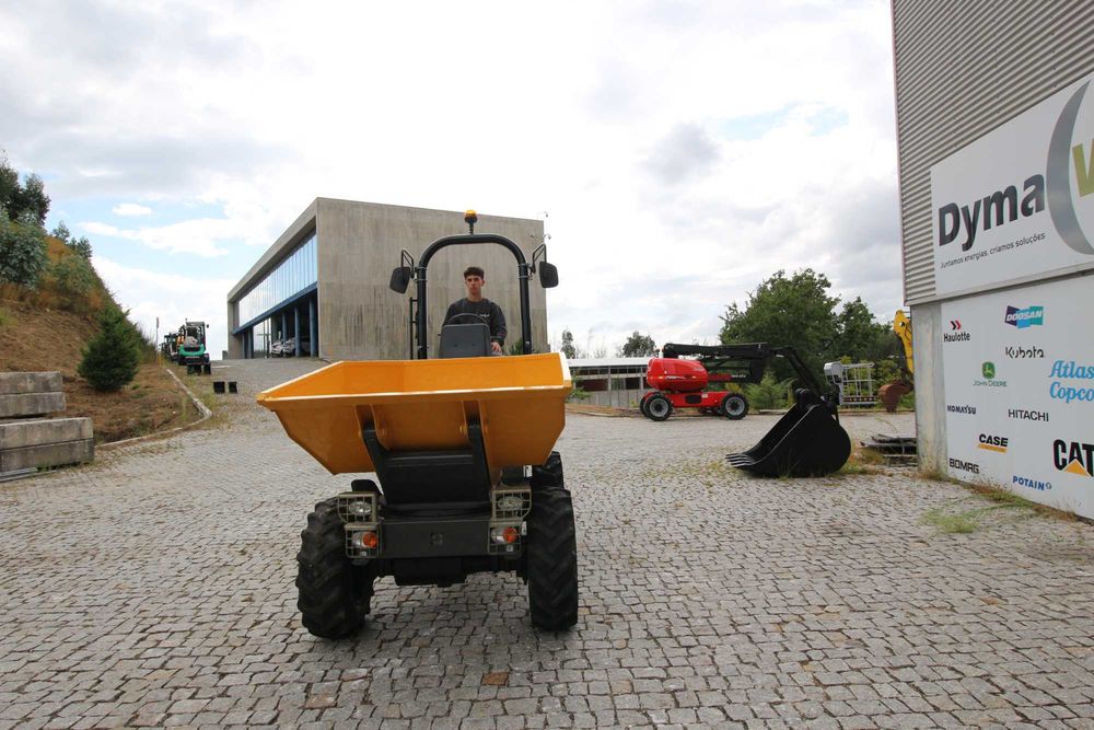 Dumper articulado Tração integral |Mecalac TA2sh | Dumper 2 Ton | Compacto | 1000 horas de garantia| 12 meses