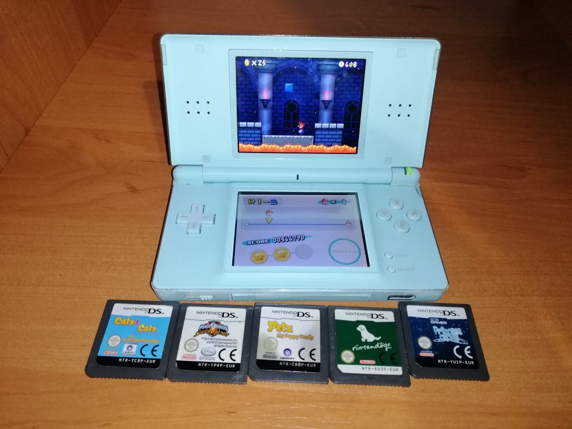Портативная приставка Nintendo ds lite. Игра нинтендо super mario.: 1 ...