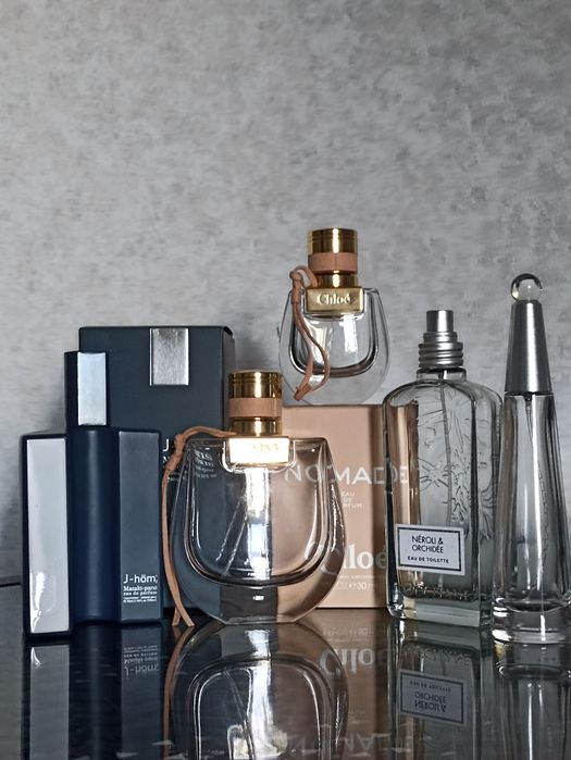 Лот пусті оригінальні флакони від парфумів в колецію