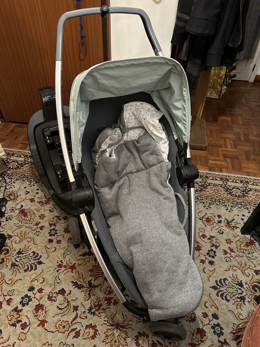Conjunto Quinny Zapp Flex + Maxi‑Cosi + Base ISOFIX | Kit completo bebé