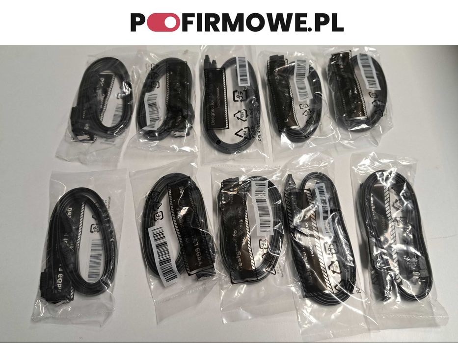 10 zestawów kabli sata III kątowy + zwykły Kabel SATA Kabel do dysku