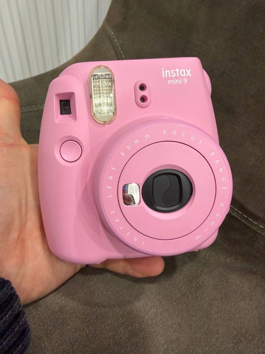 Фотоапарат миттєвого друку Instax mini 9 fujifilm рожевий полароід